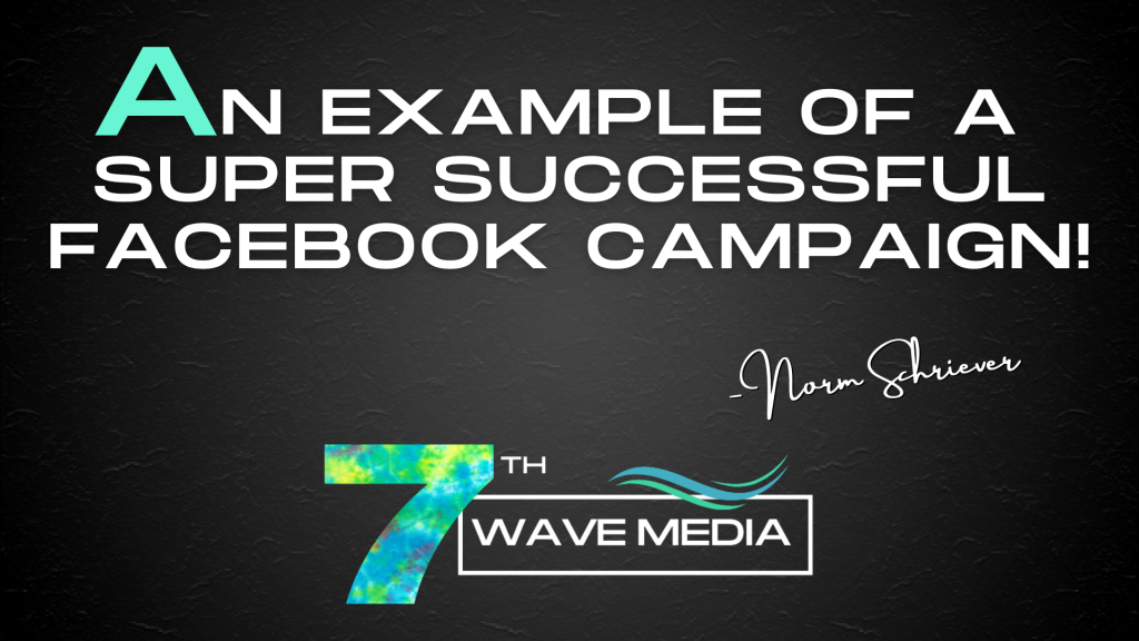 An example of a super successful Facebook ad campaign.